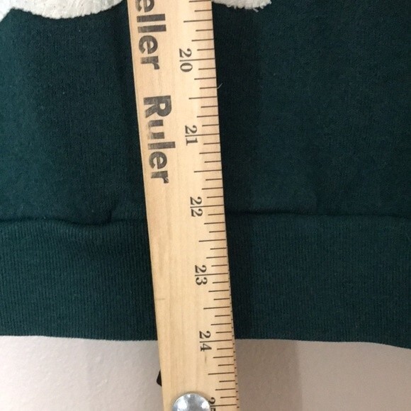 fruit of the loom Santa Clause Father Christmas Fleece Pullover sweater large - Picture 8 of 11